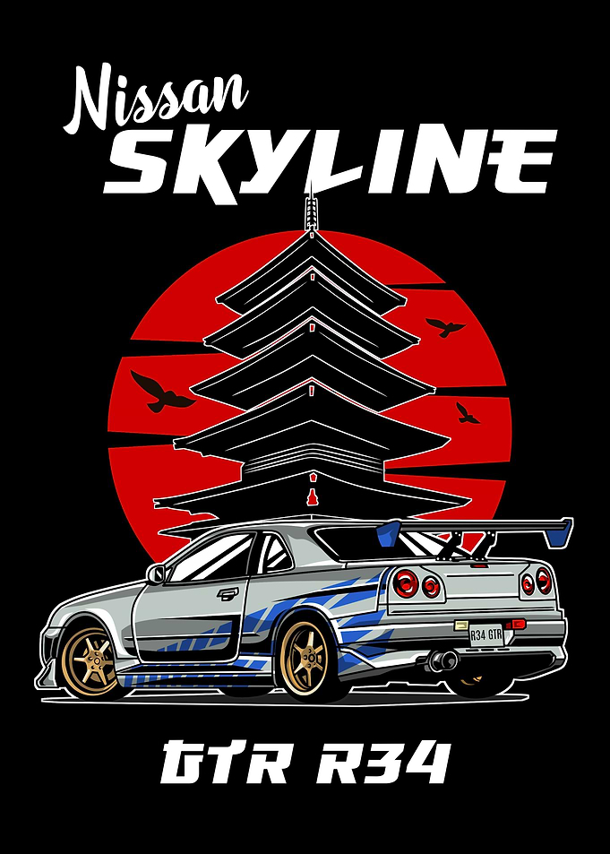 NISSAN SKYLINE GTR R34