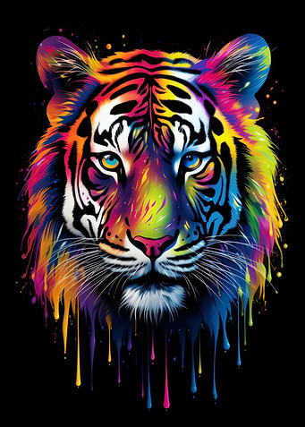 Rainbow Tiger