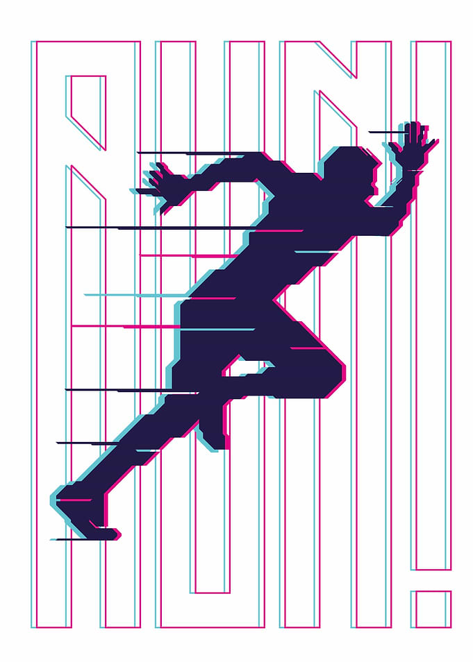 RUN GLITCH STYLE