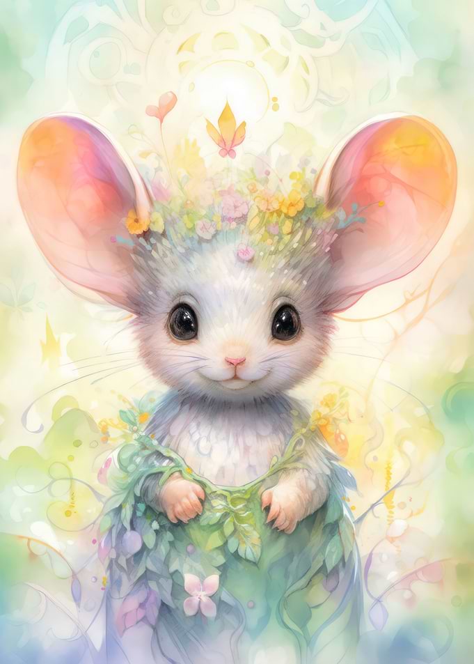 Fairy Flower Mouse