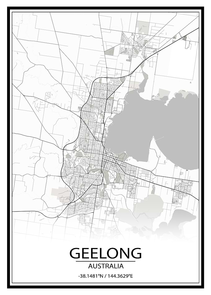 Geelong White City Map