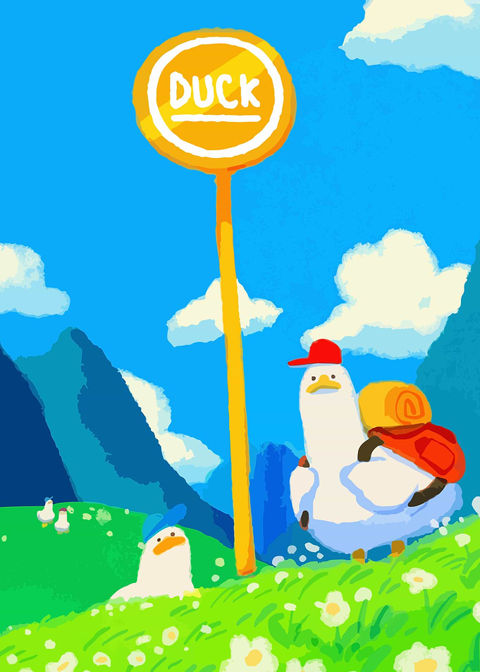 duck way meme