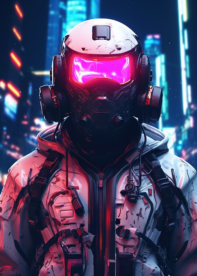 Futuristic Cyborg