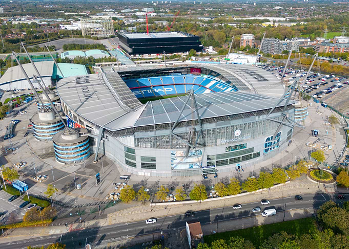 The Etihad Stadium