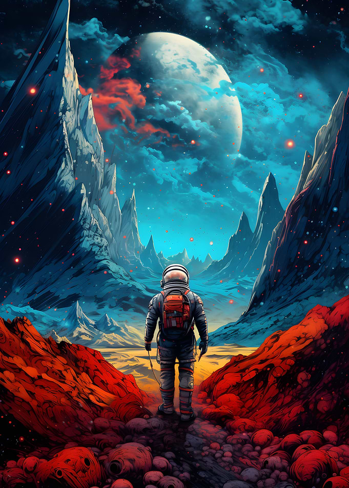 Astronaut Landscape