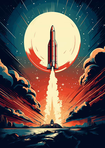 Rocket Liftoff