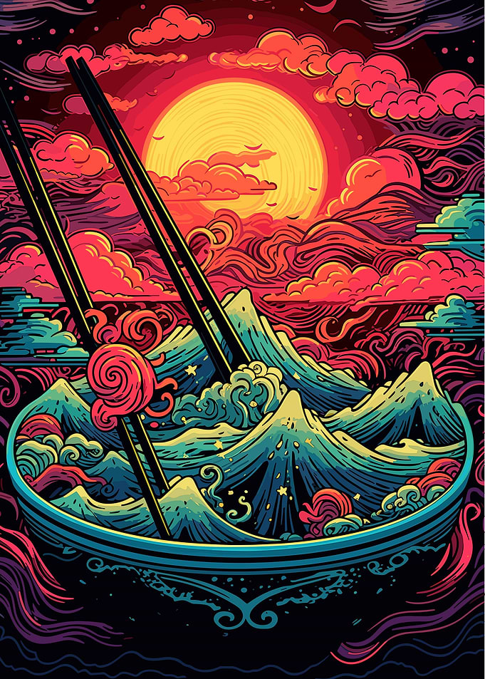 ramen japan neon