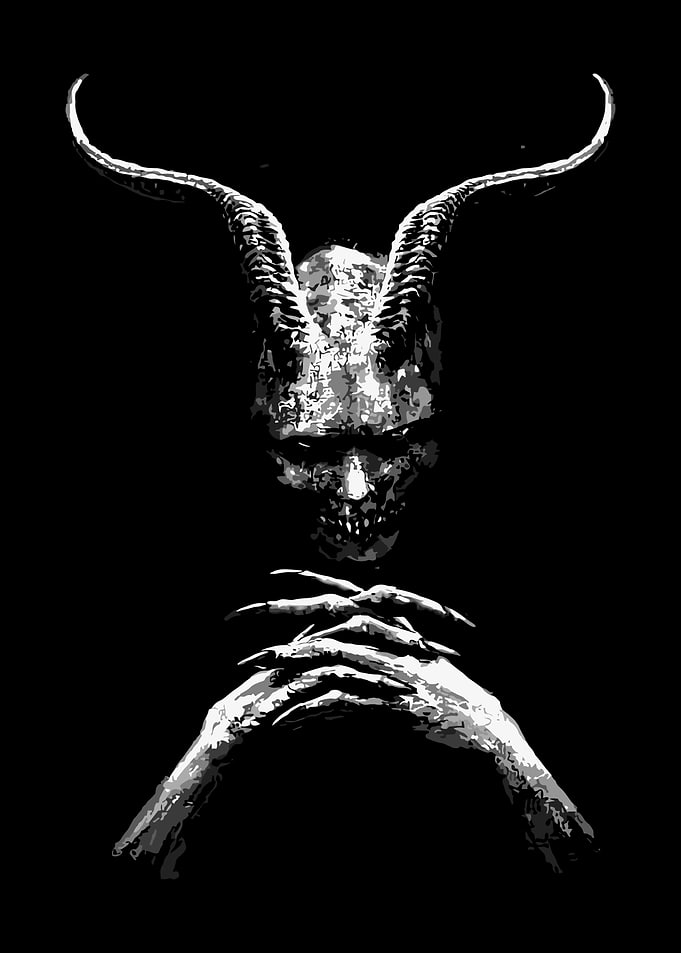 the demon king looked