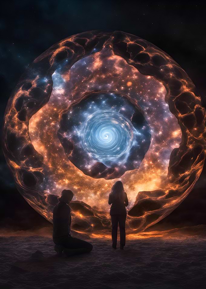 Cosmic Light Sculptor
