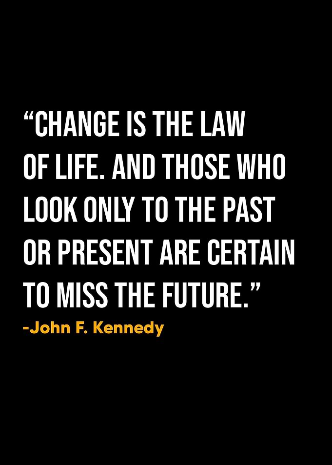 John F Kennedy Quote