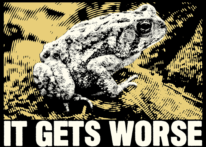 IT GETS WORSE FROG