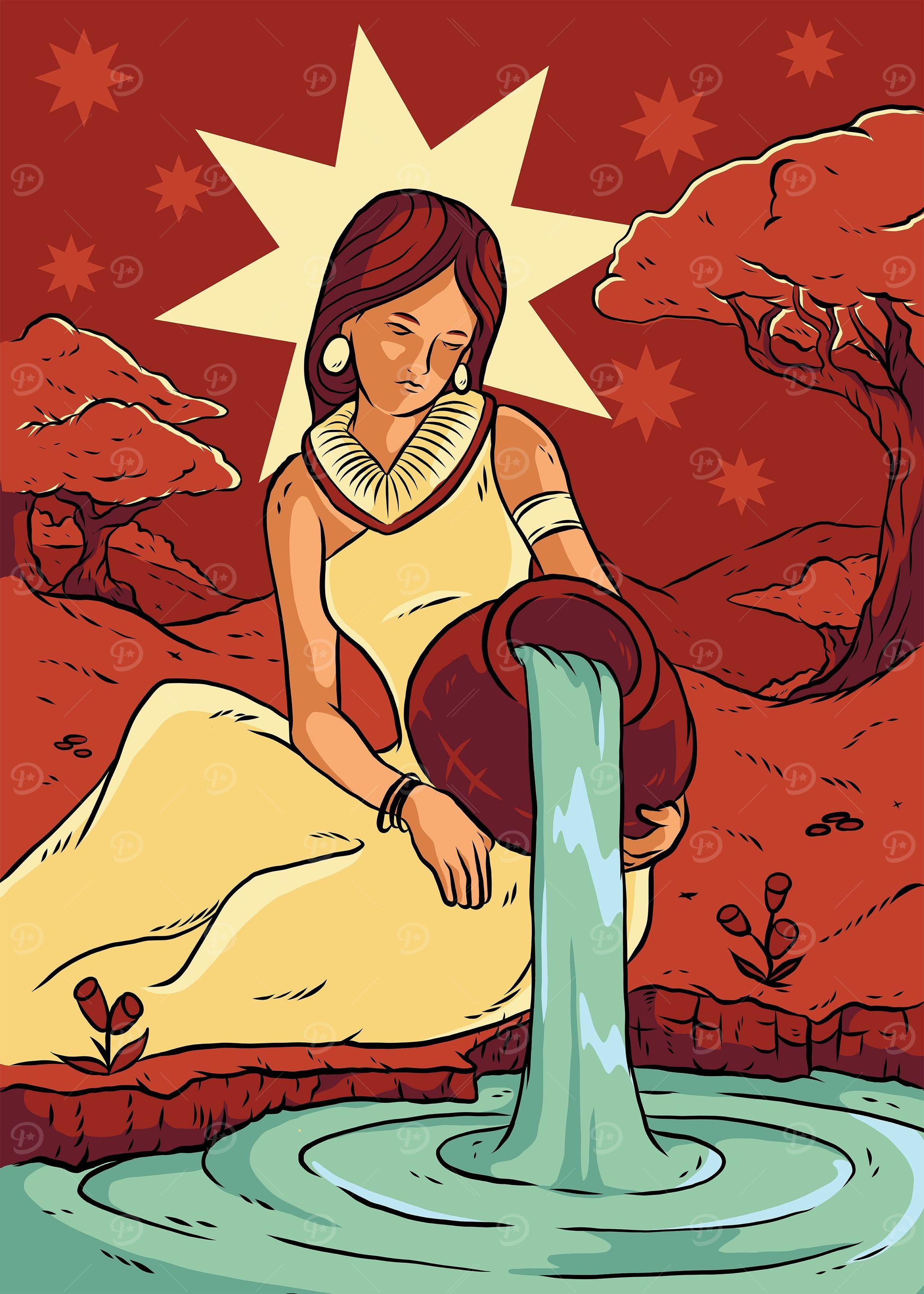 Woman on the River