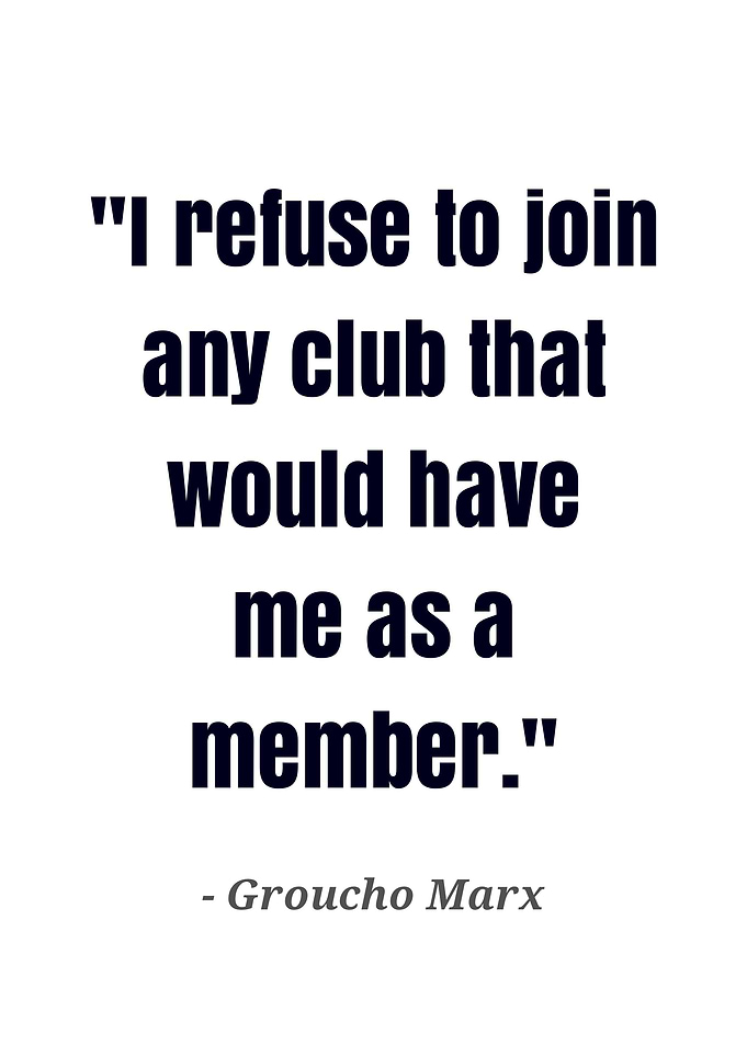 Groucho Marx quote