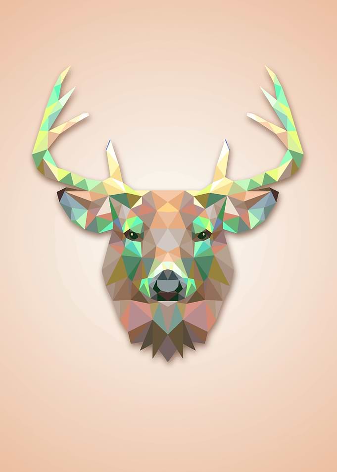 Low Poly Deer