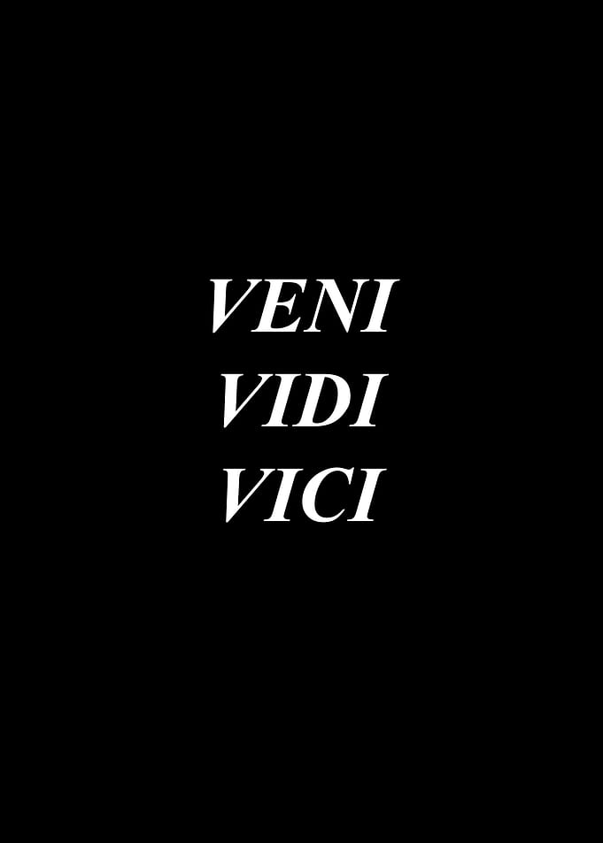 veni vidi vici