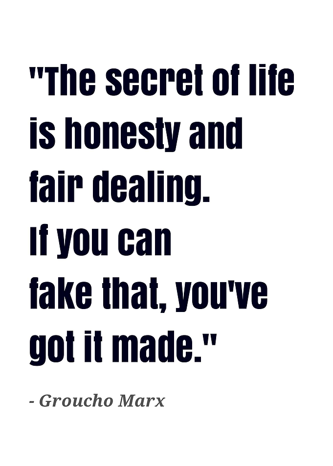 Groucho Marx quote