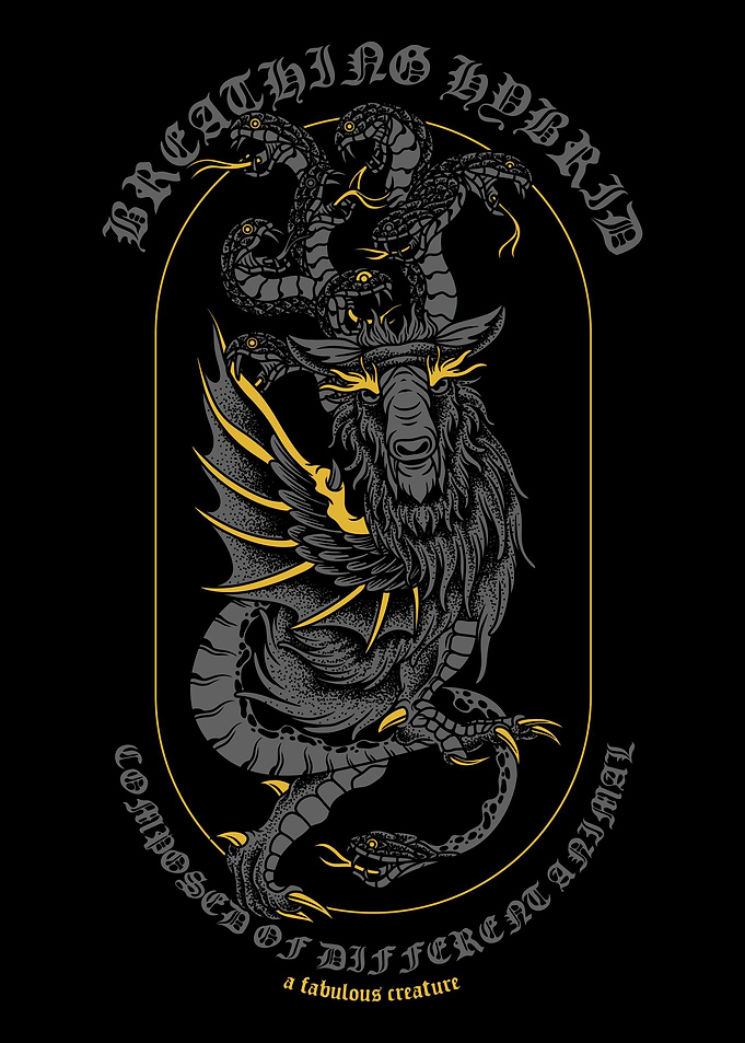 chimera goat head