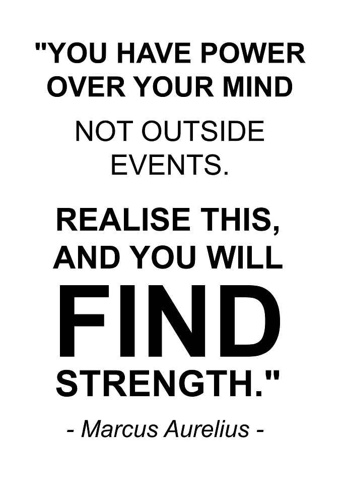Strength Stoic Quote