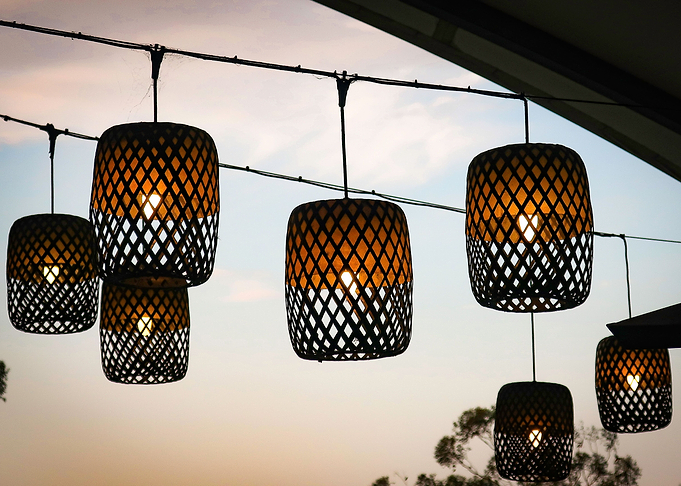 hanging lanterns