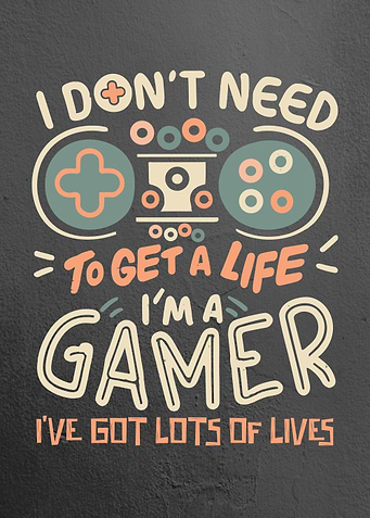 Im A Gamer Funny Gaming