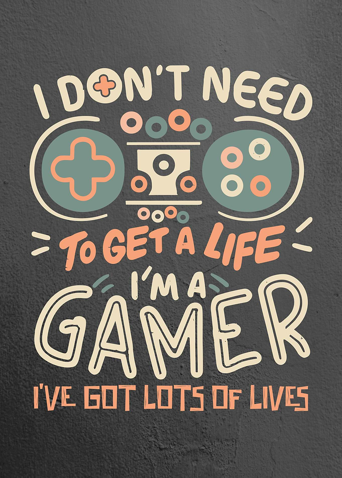 Im A Gamer Funny Gaming