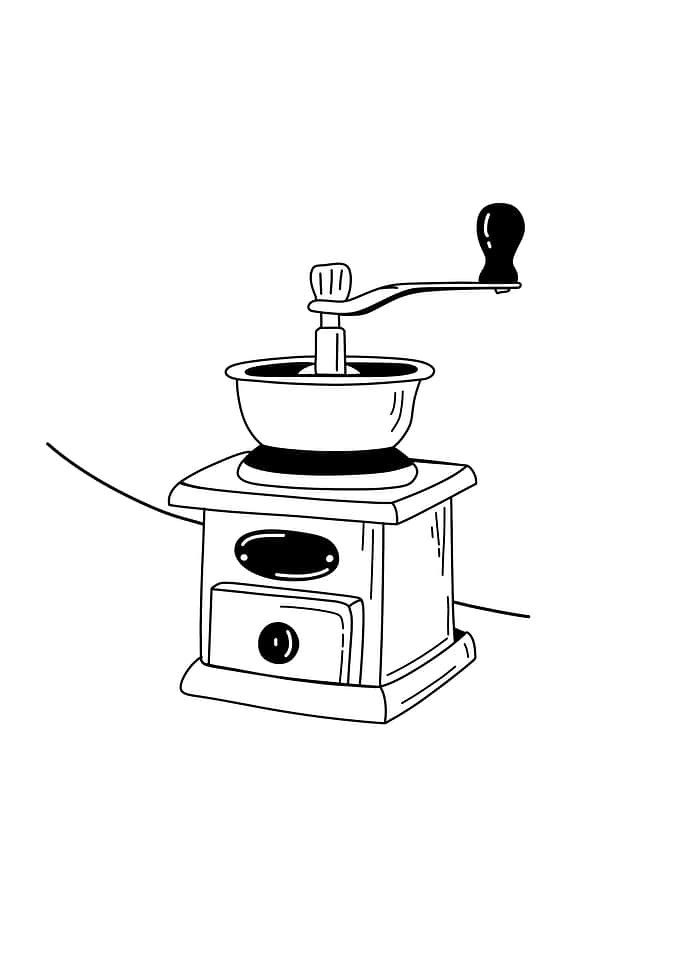 Coffee minimalist art