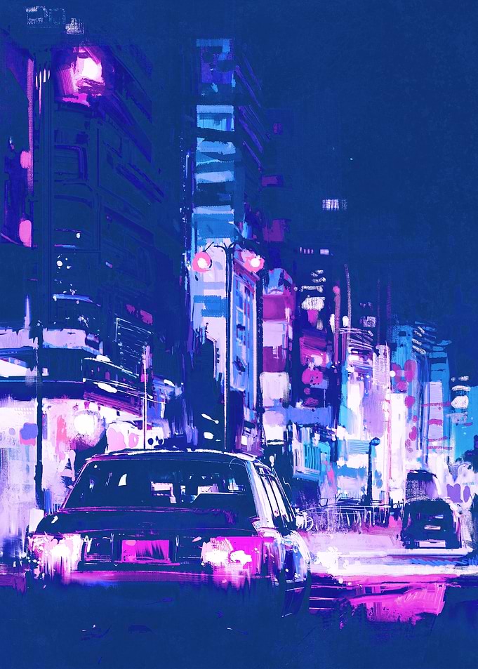 Digital Art Cars