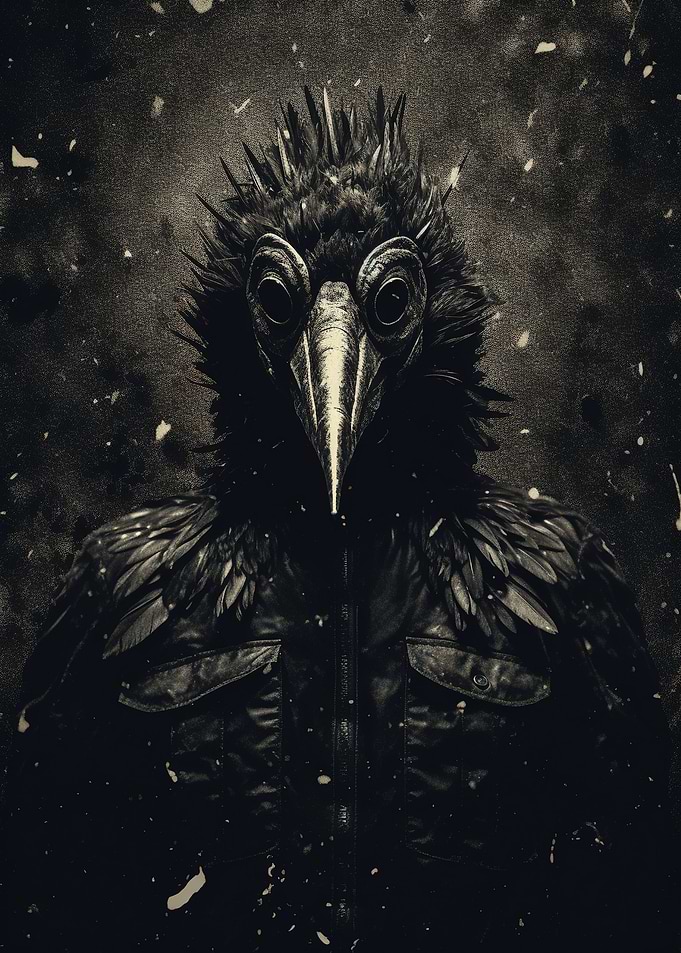 Plague Doctor Portrait