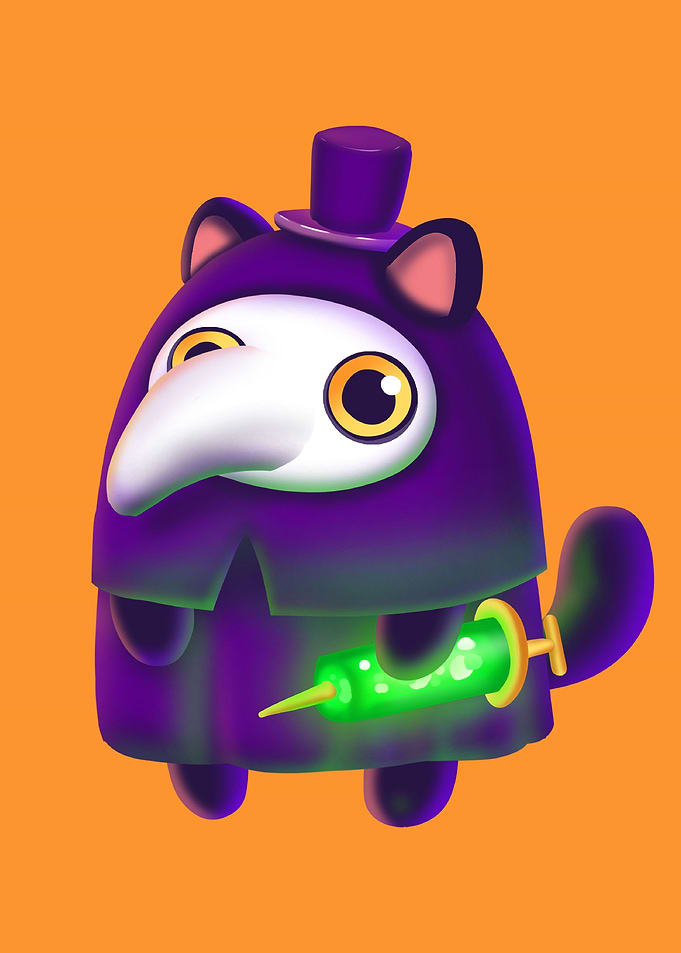 The Plague doctor cat