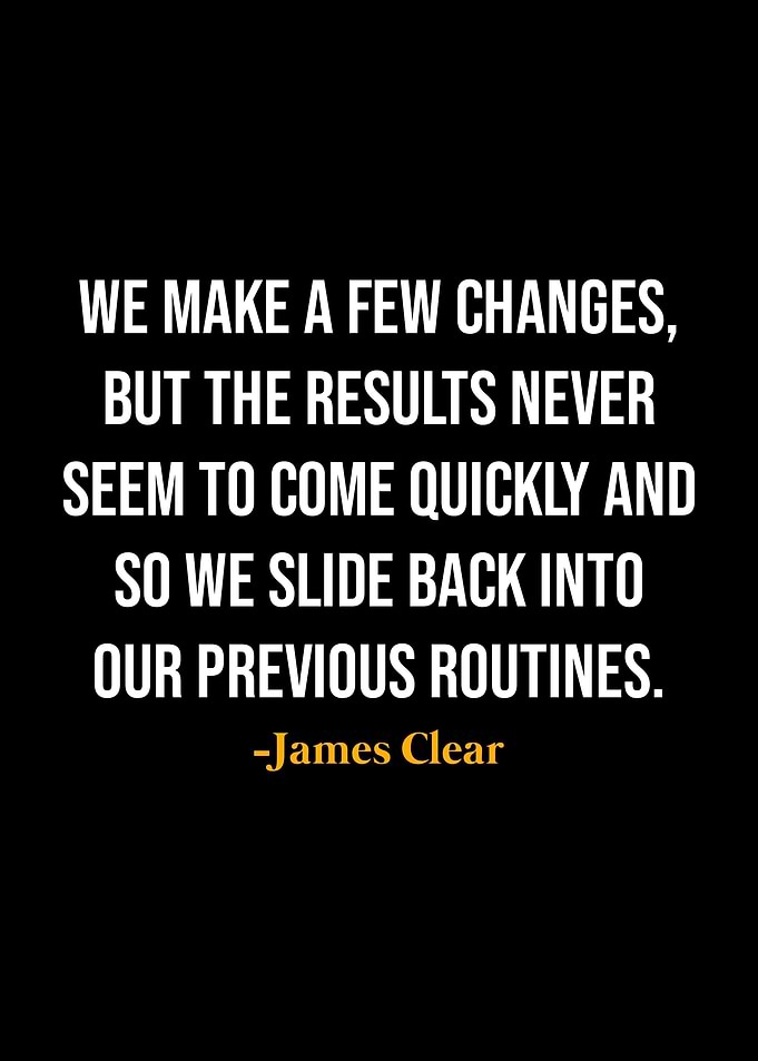 James Clear Quotes