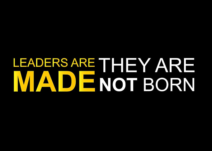 leaders are made