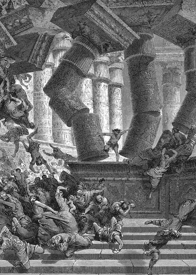 The Death of Samson