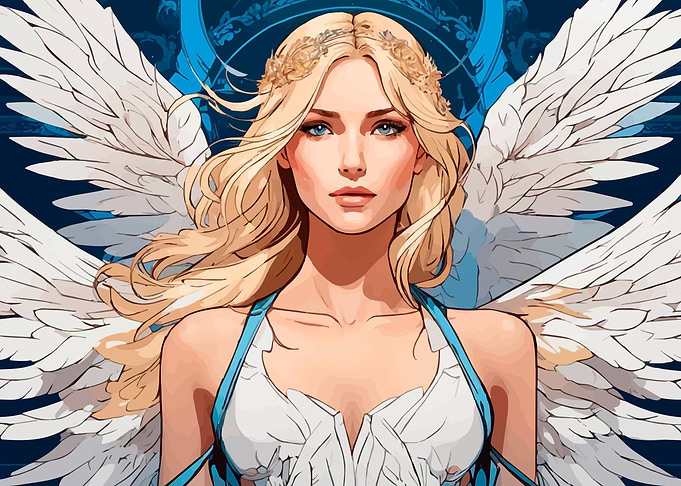 FEMALE BLONDE ANGEL