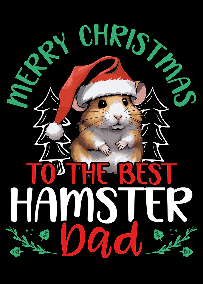 Merry Christmas hamster da