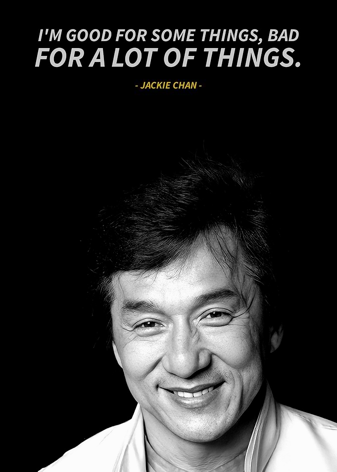Jackie Chan quotes