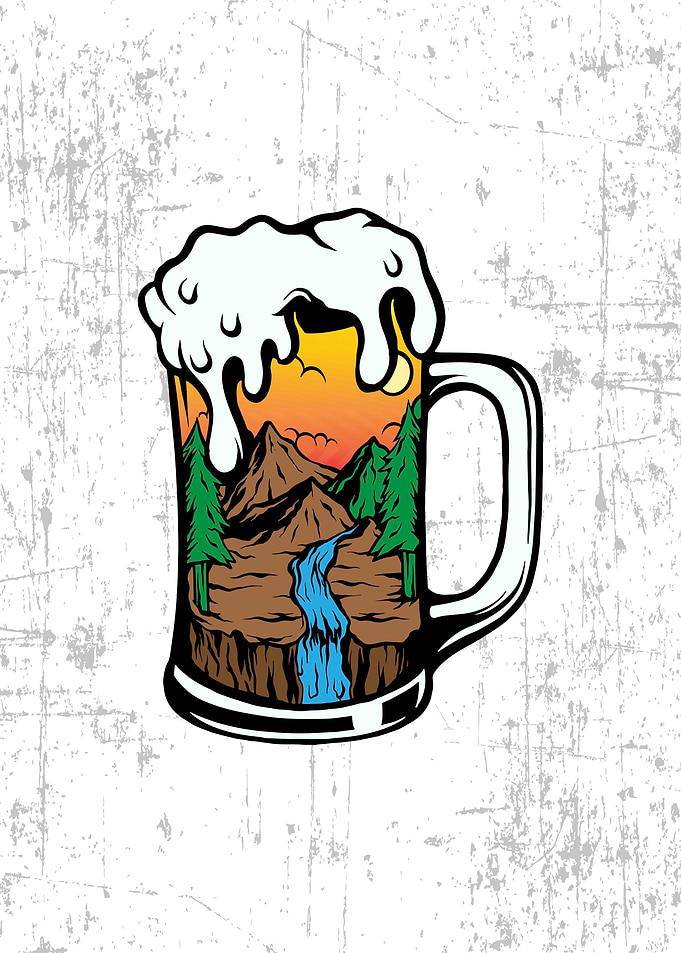 mountain illustration