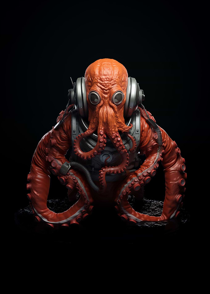 The octopus alien