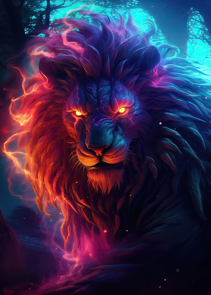 Cosmic Inferno Lion