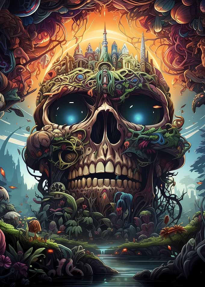 Weed Skull