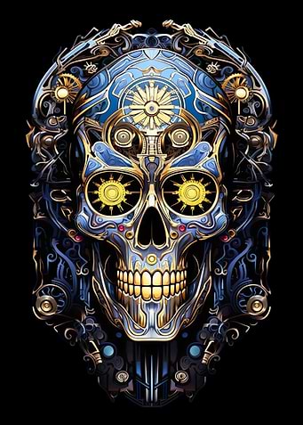 Biomechanical skull 2