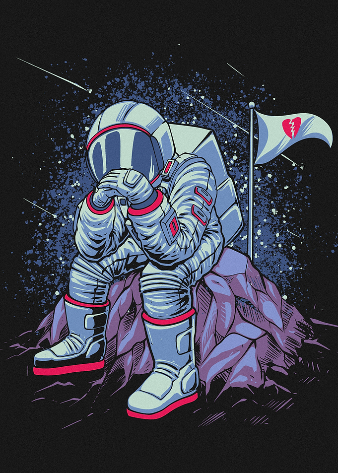 Heartbroken Astronaut
