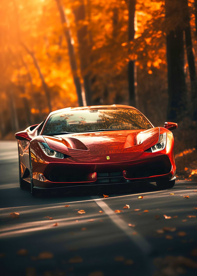 Red Ferrari