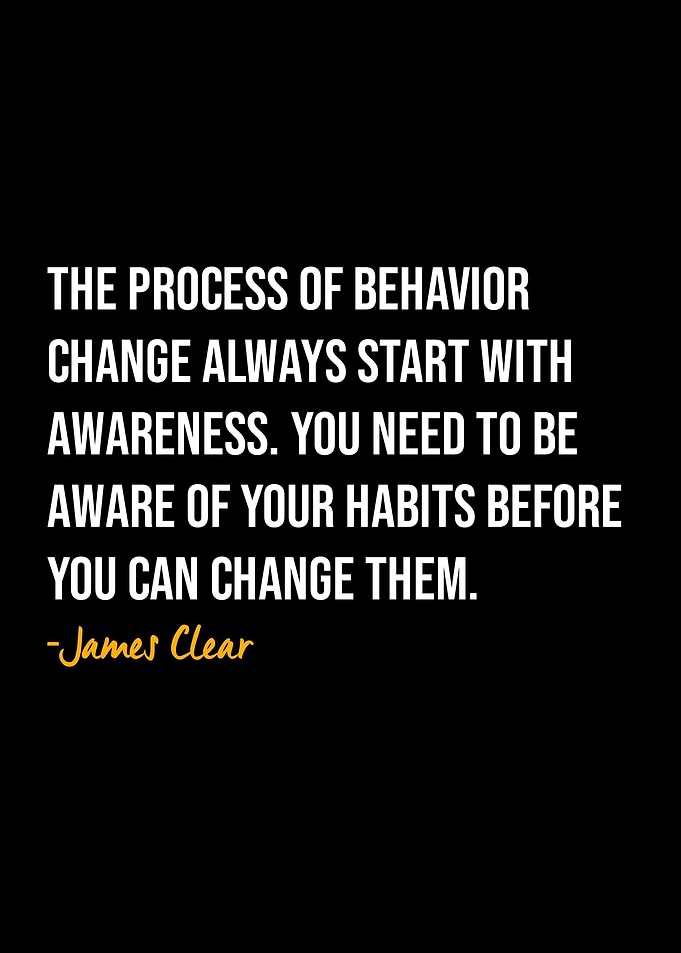 James Clear Quote