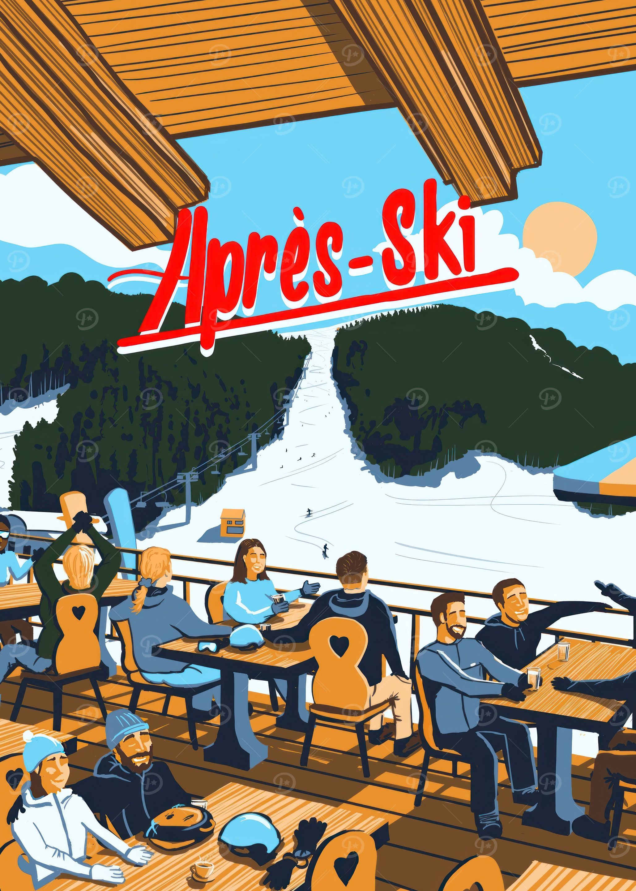 Apres Ski Poster
