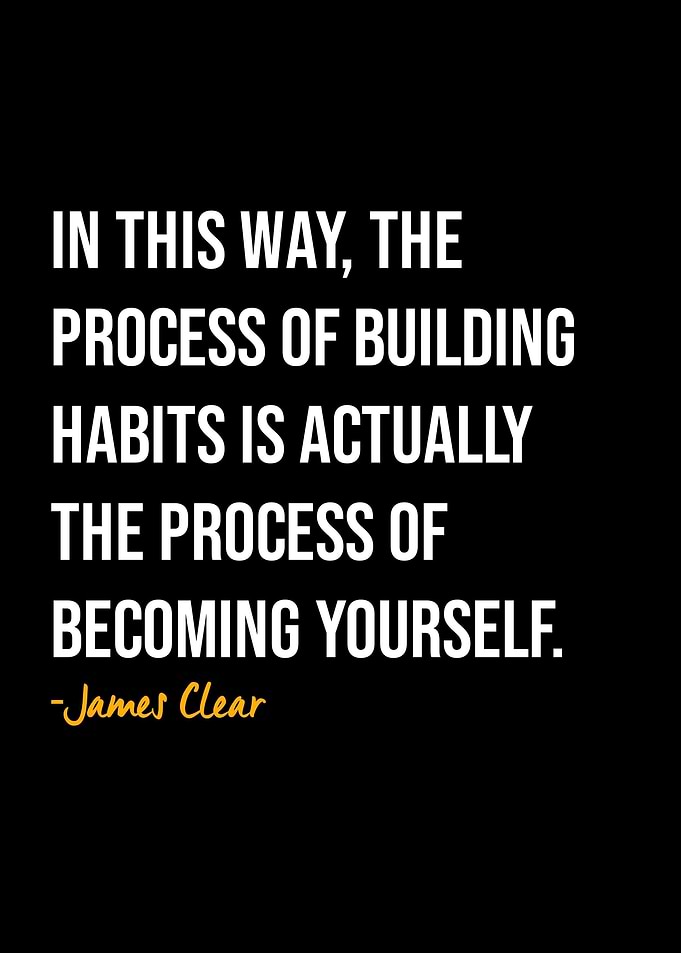 James Clear Quote