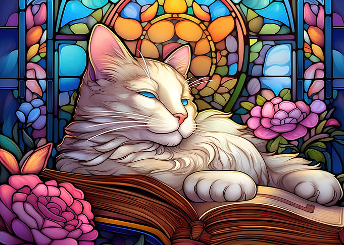 Cat ART funny
