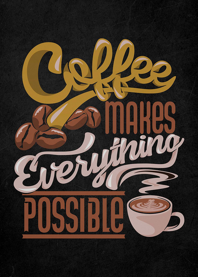 Coffee Vintage Retro Art