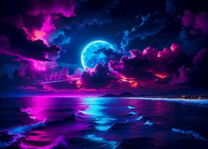 Moon Blue