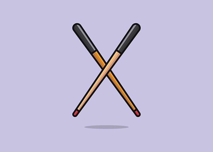 Billiard Wooden Sticks