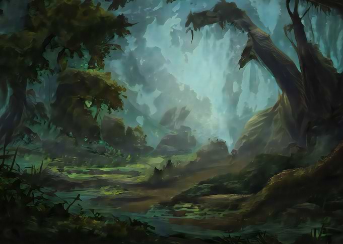 Forest Watercolor